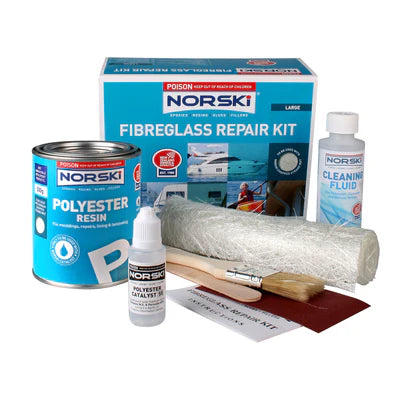 Norski No. 2 Polyester Fibreglass Repair Kit Large