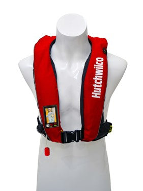 Hutchwilco Classic 170N Automatic Water Activated Inflatable Life Jacket Red