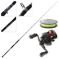Rod & Reel combo - Strikeforce PR100 +Braid