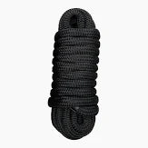 36mm Dock Mooring line - Black price per meter