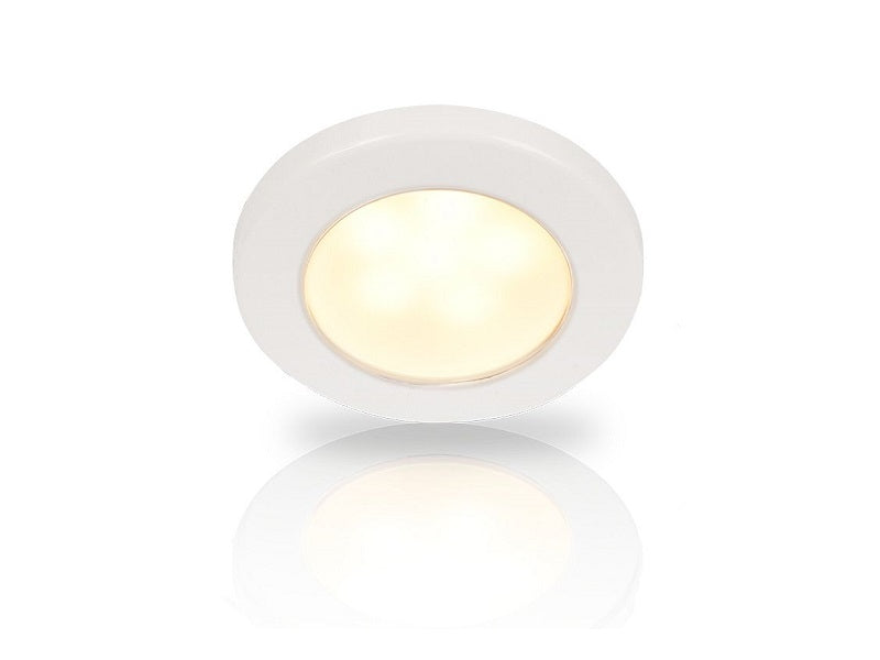 Hella EuroLED 75 Down Light Warm White / White Bezel