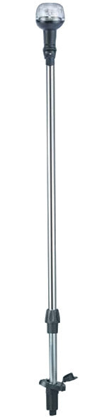 LED All Round White Light - Plug-In Pole 635mm (25")