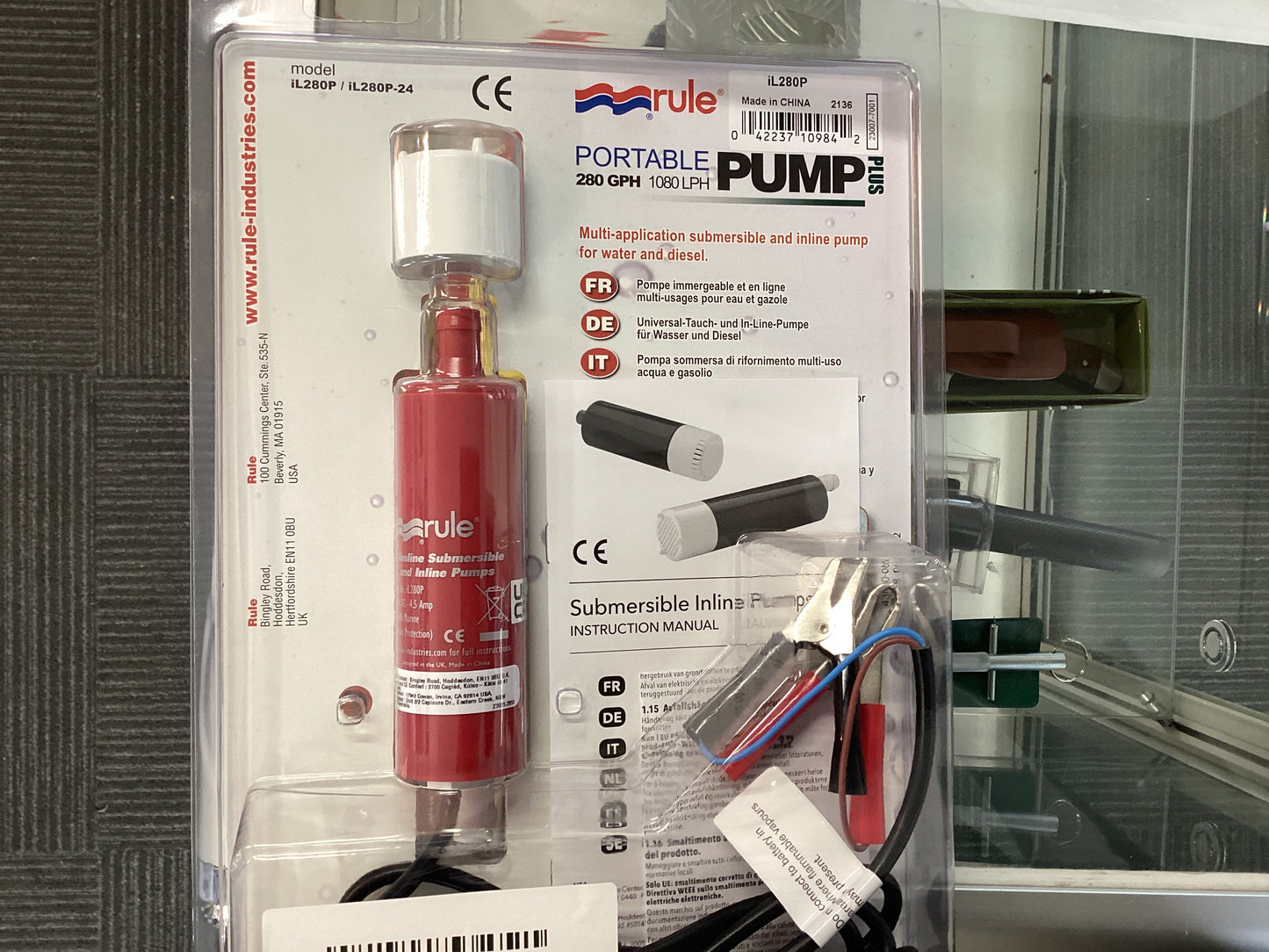 Rule Portable Pump