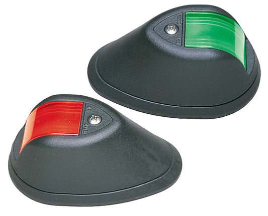 Perko Navigation Side Lights Black 12V - Pair