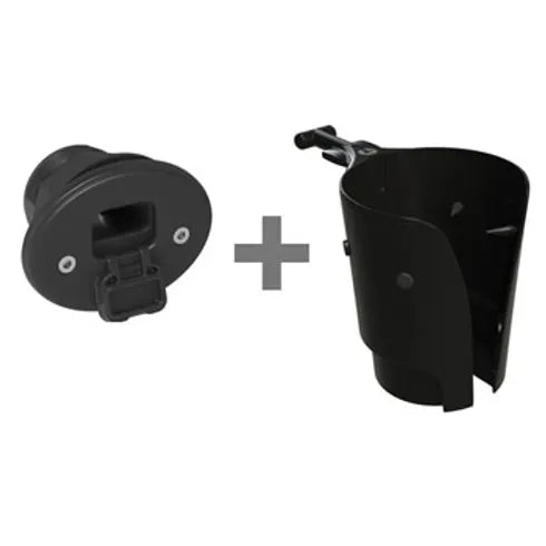 Tallon Starter Pack - Socket / Drink Holder / Faceplate Black