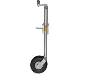 Jockey Wheel 400kg - 245x90 Alloy Wheel Bolt-on 8mm Plate