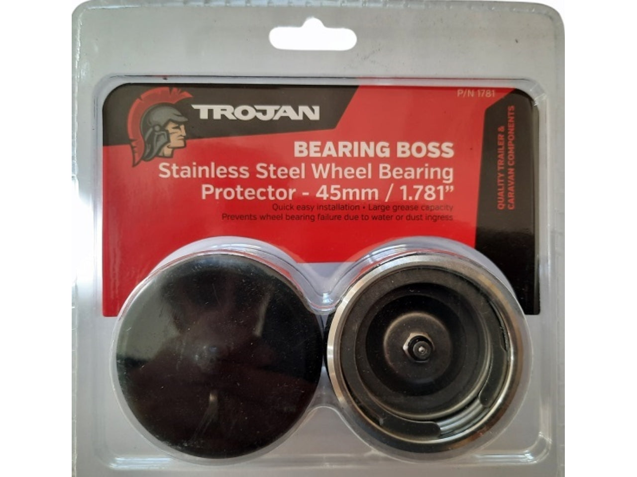 Bearing Boss S/S Wheel Bearing Protector 45mm / 1.781"