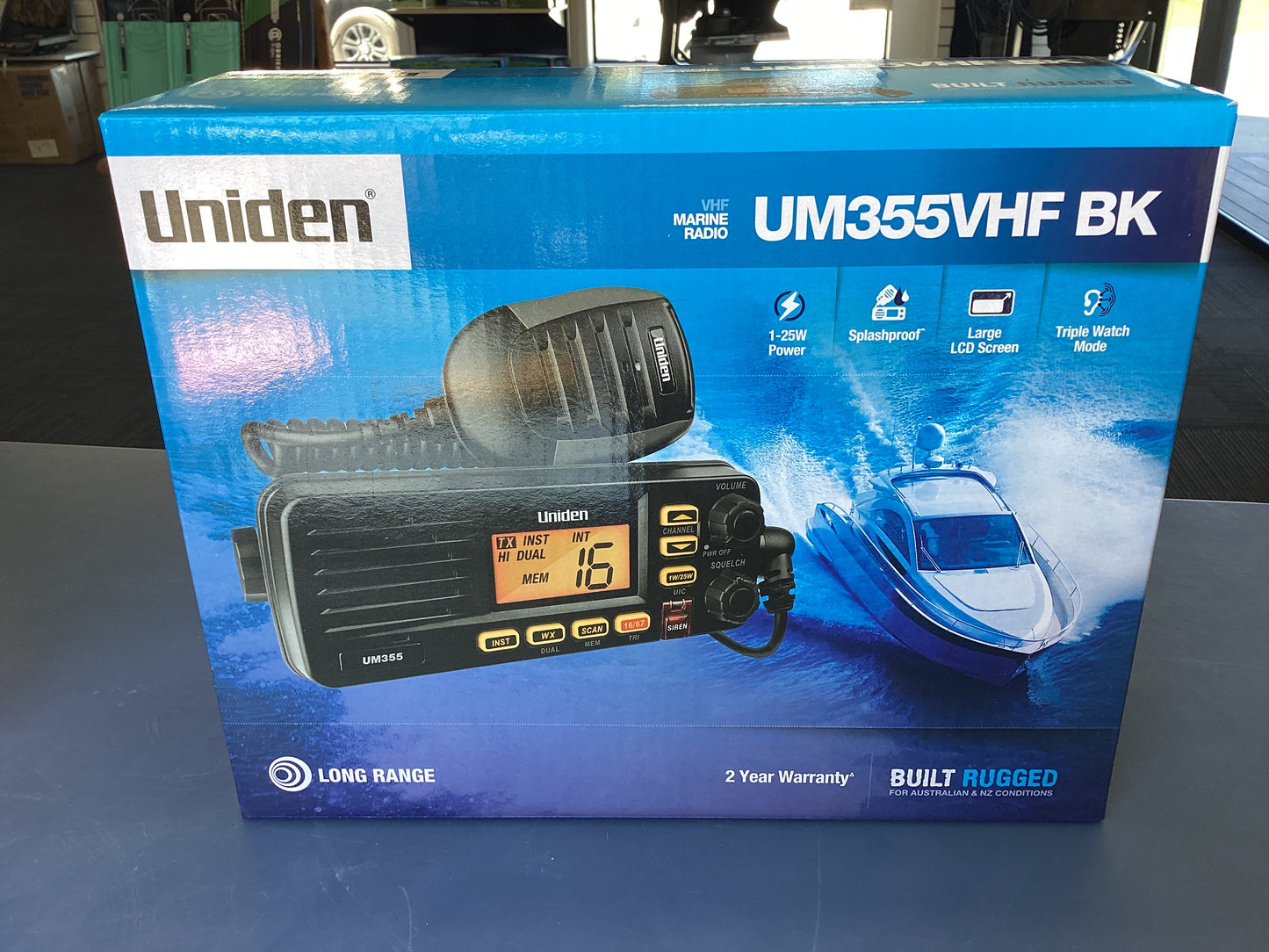 Uniden VHF Marine Radio Long Range UM355