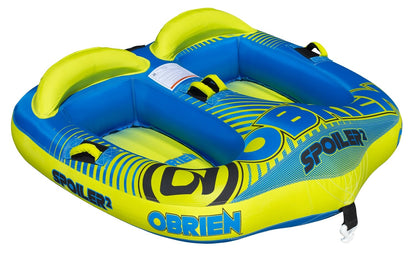 O’Brien Spoiler 2 Towable Tube - Blue/Yellow