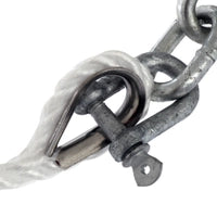 BLA Galvanised Sand Anchor Kit 4Lb with 6mm x 50m Rope and 2 x 6mm Chain