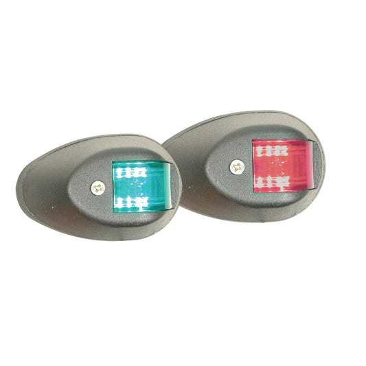 Teardrop LED Side Light Navigation Light Black