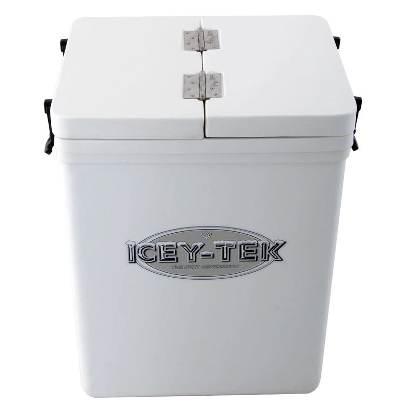 Icey-Tek Standup Split Lid Chilly Bin 130Ltr Cube