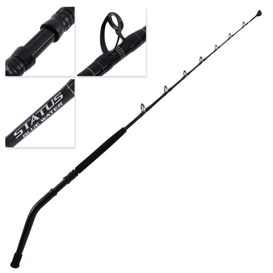 Shimano Status Blue Water Bent Butt Roller Tip Game Rod 5ft 6in 24-37kg 2pc