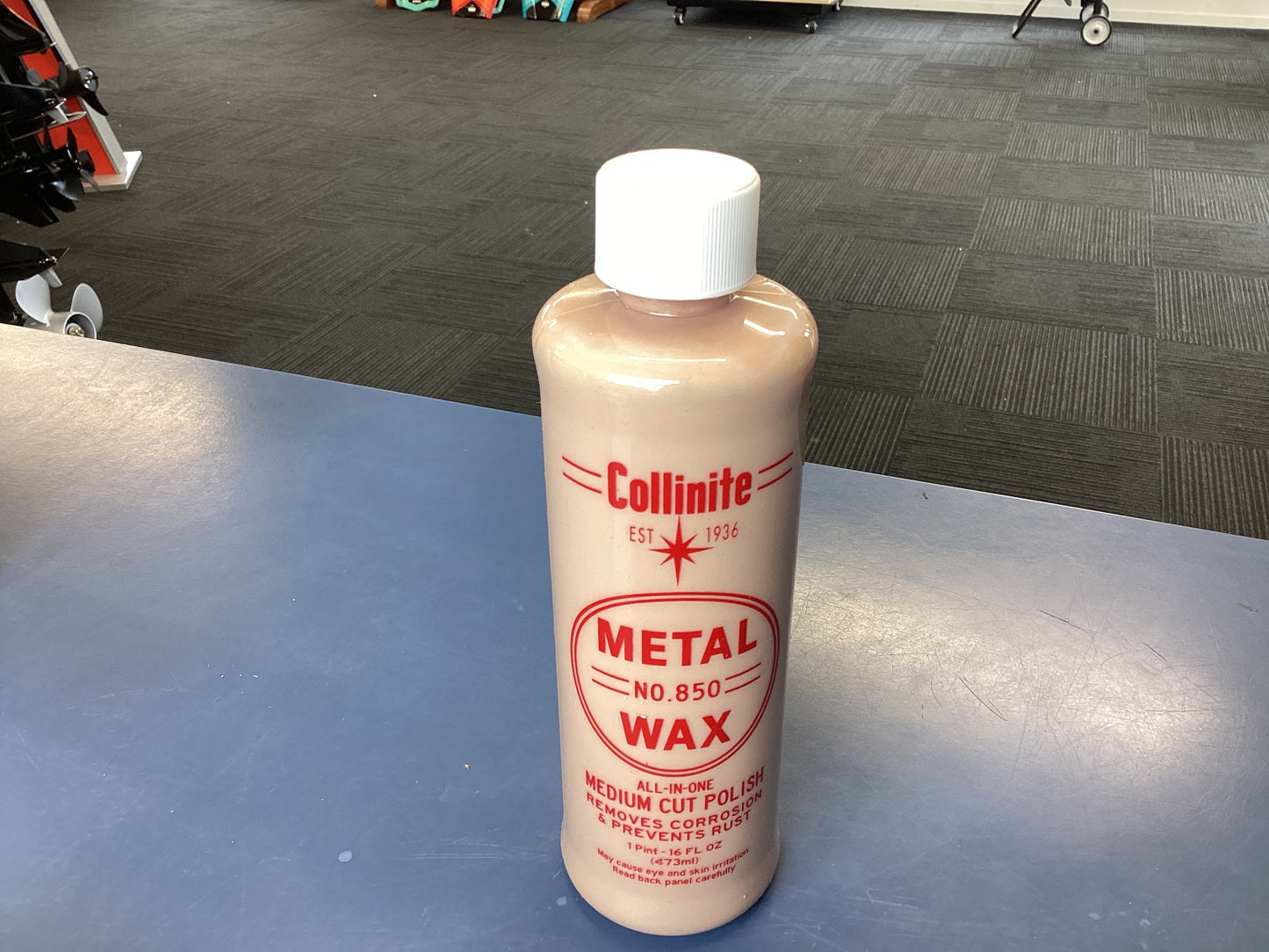 Collinite Metal N0. 850 Wax medium Cut Polish 473ml