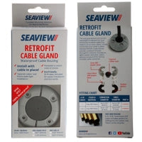 Seaview Waterproof Retrofit Cable Gland Grey Plastic