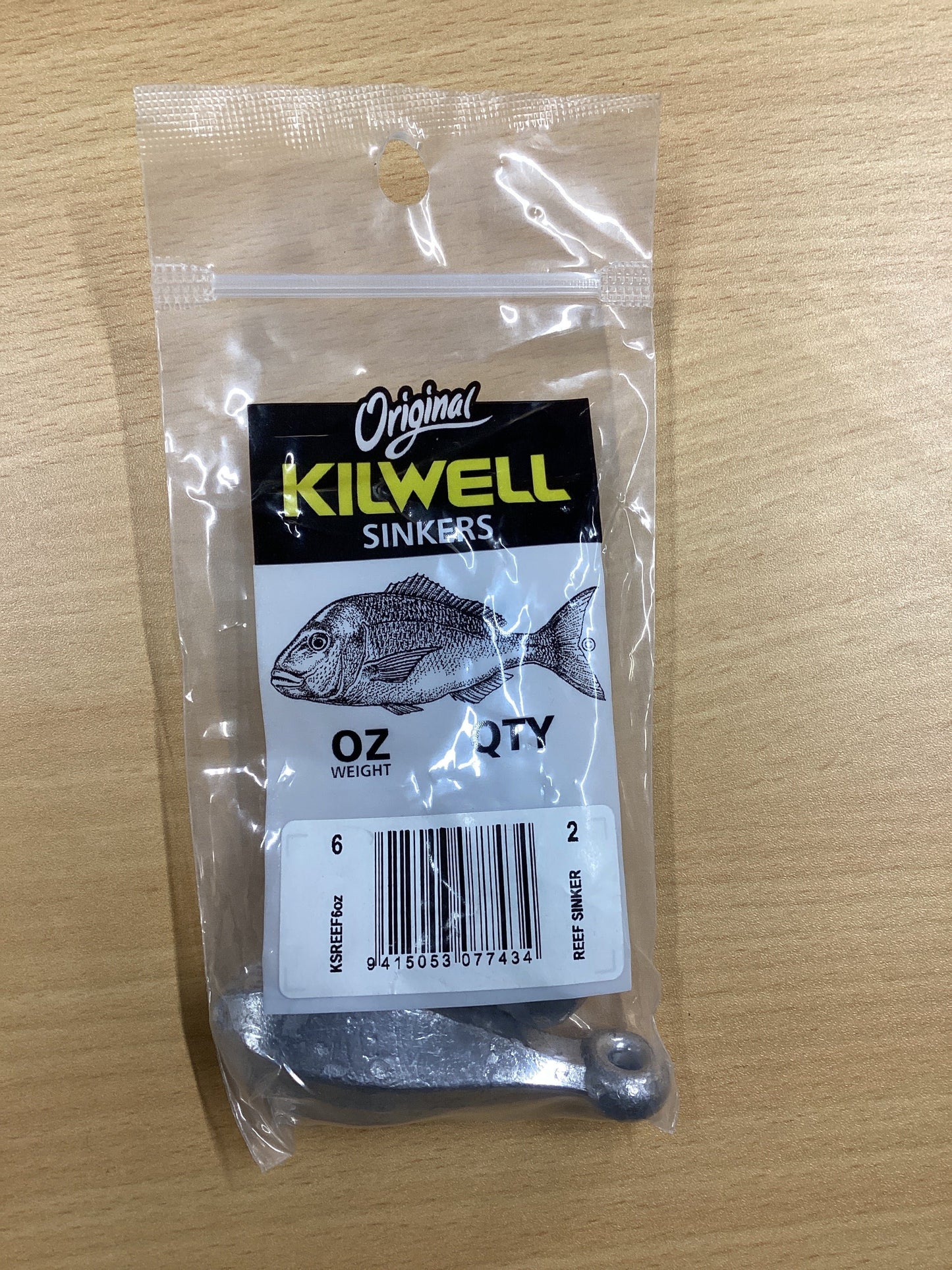 Kilwell Sinkers 6oz twin pack