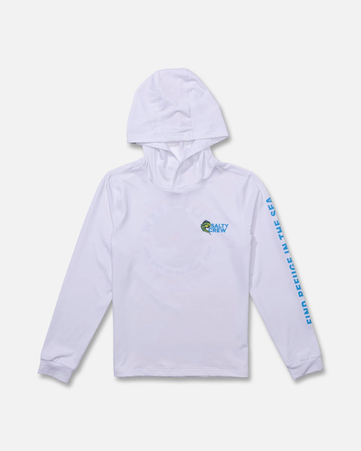 Salty Crew Mahi Club Boys Sunshirt-White