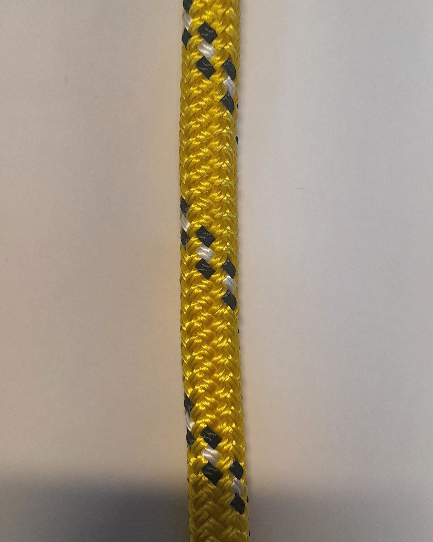 Double Braid 10mm - Yellow with Black Fleck