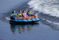 O'Brien Specter 4-Person Towable Sea Biscuit - Blue / Red