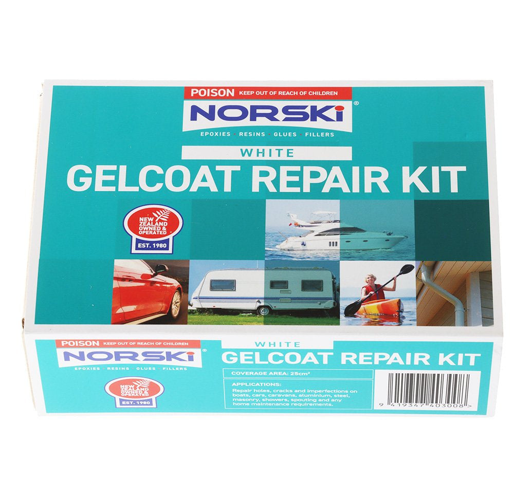 Norski Gelcoat Repair Kit White
