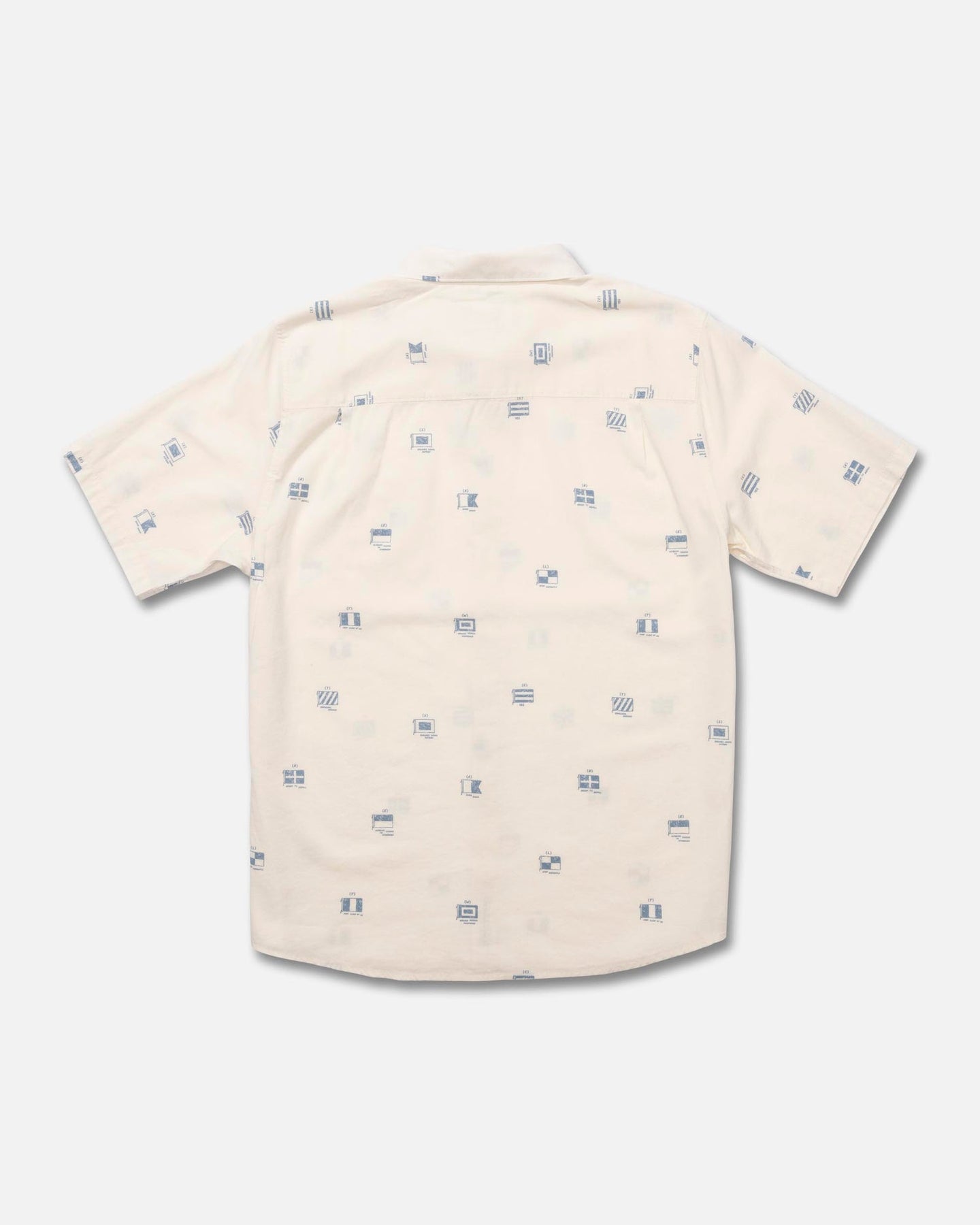 Salty Crew Session Short Sleeve Button Up Shirt - Off White