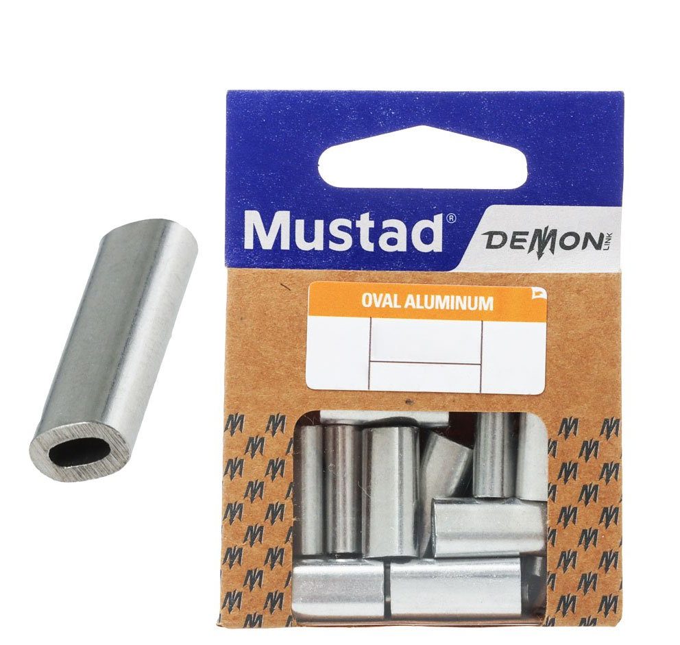 Mustad Demon DLT13 Oval Aluminium Sleeve