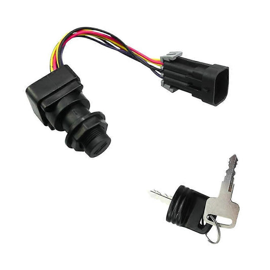 897716K01 Ignition Key Switch with Harness 3-Position for Outboard Engines
