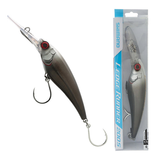 Shimano Ledge Runner 200S Bibbed Trolling Lure New Moon 002 170gm
