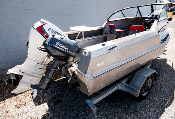 Stabicraft 459 Crusader with Low Hour Engine & Aux