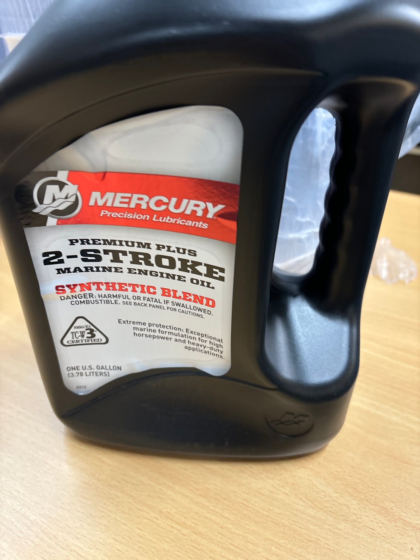 Mercury - Premium Plus 2 Stroke Oil - 3.78L