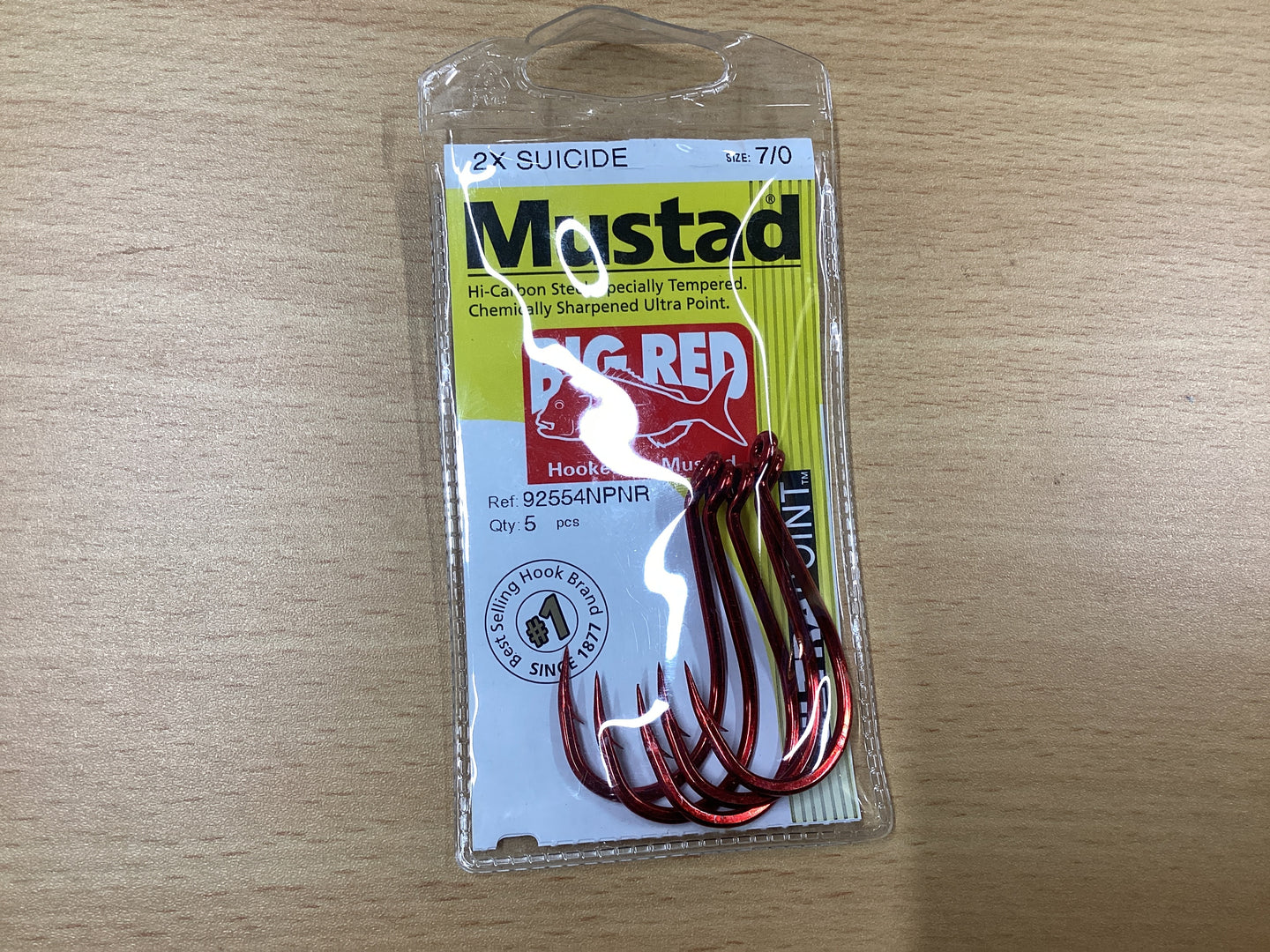 Mustad suicide hook