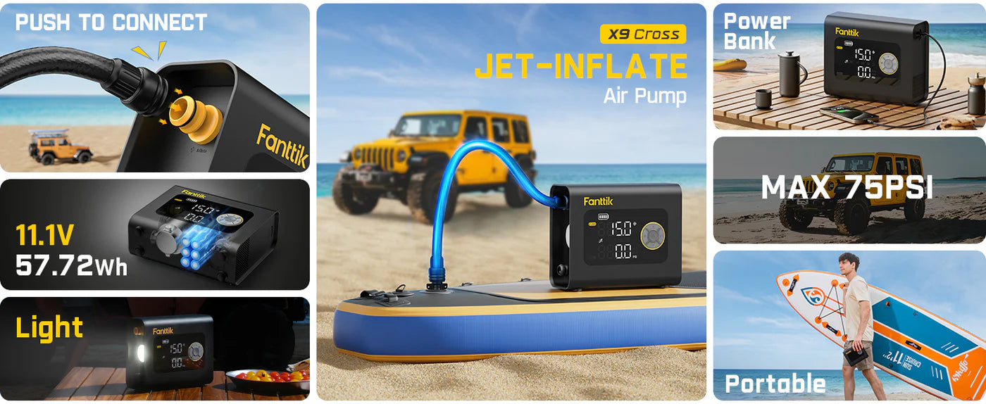 Fanttik X9 Cross All In One Air Pump