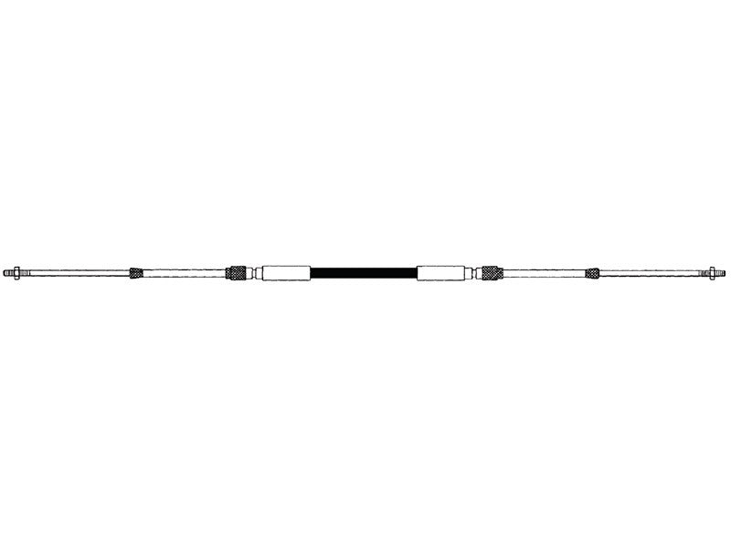 SEASTAR 307609 CC330 Red Mid Range Cable 9ft