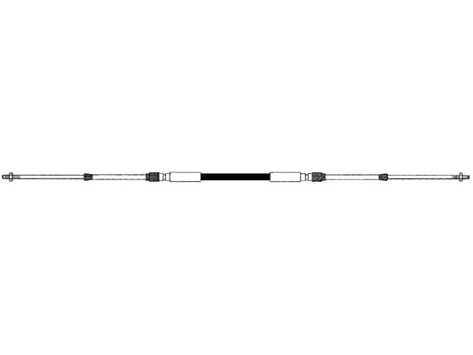 SEASTAR 307609 CC330 Red Mid Range Cable 9ft