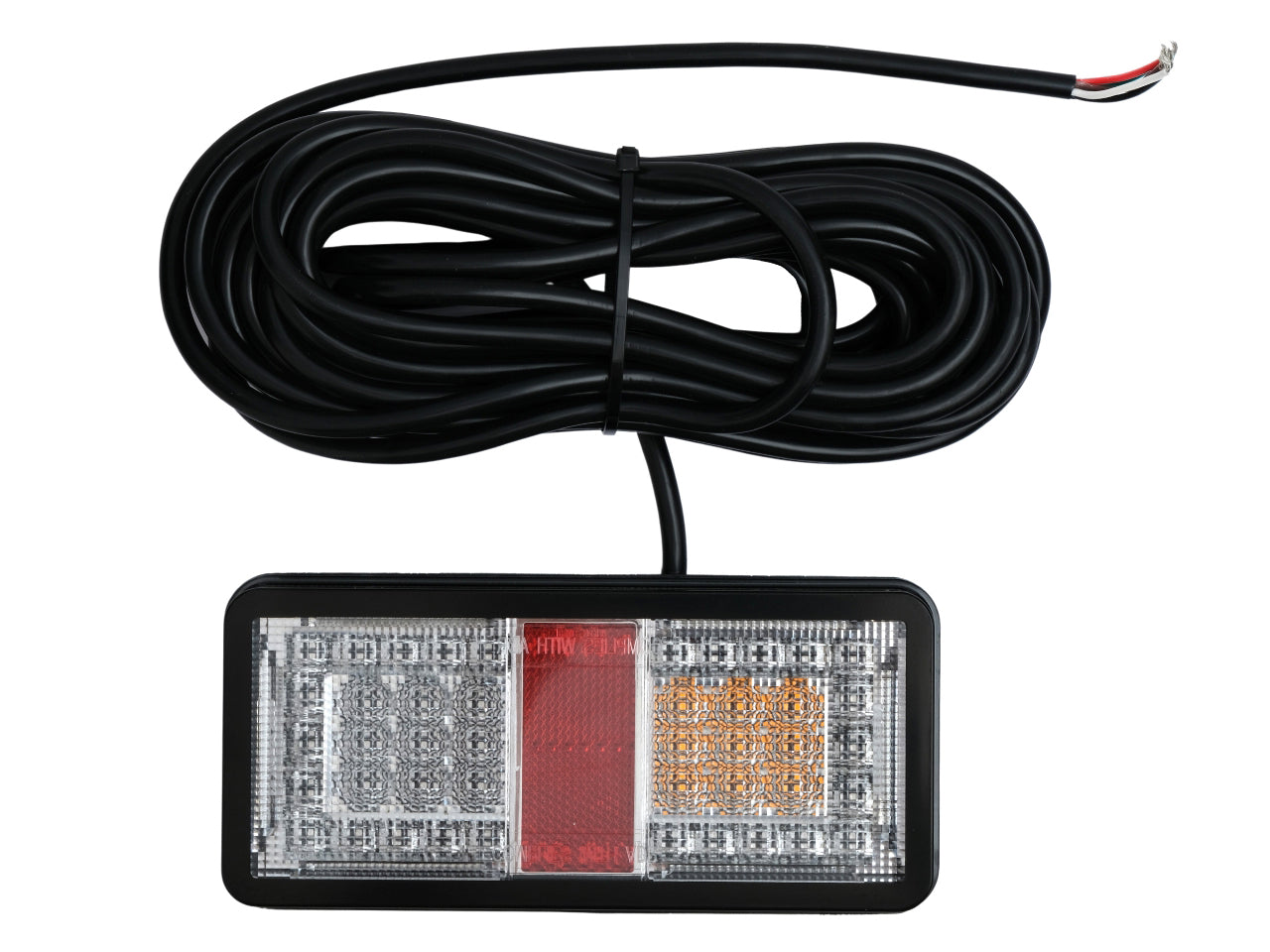 Rectangular Left Hand Side LED Multi Volt Submersible Combination Light