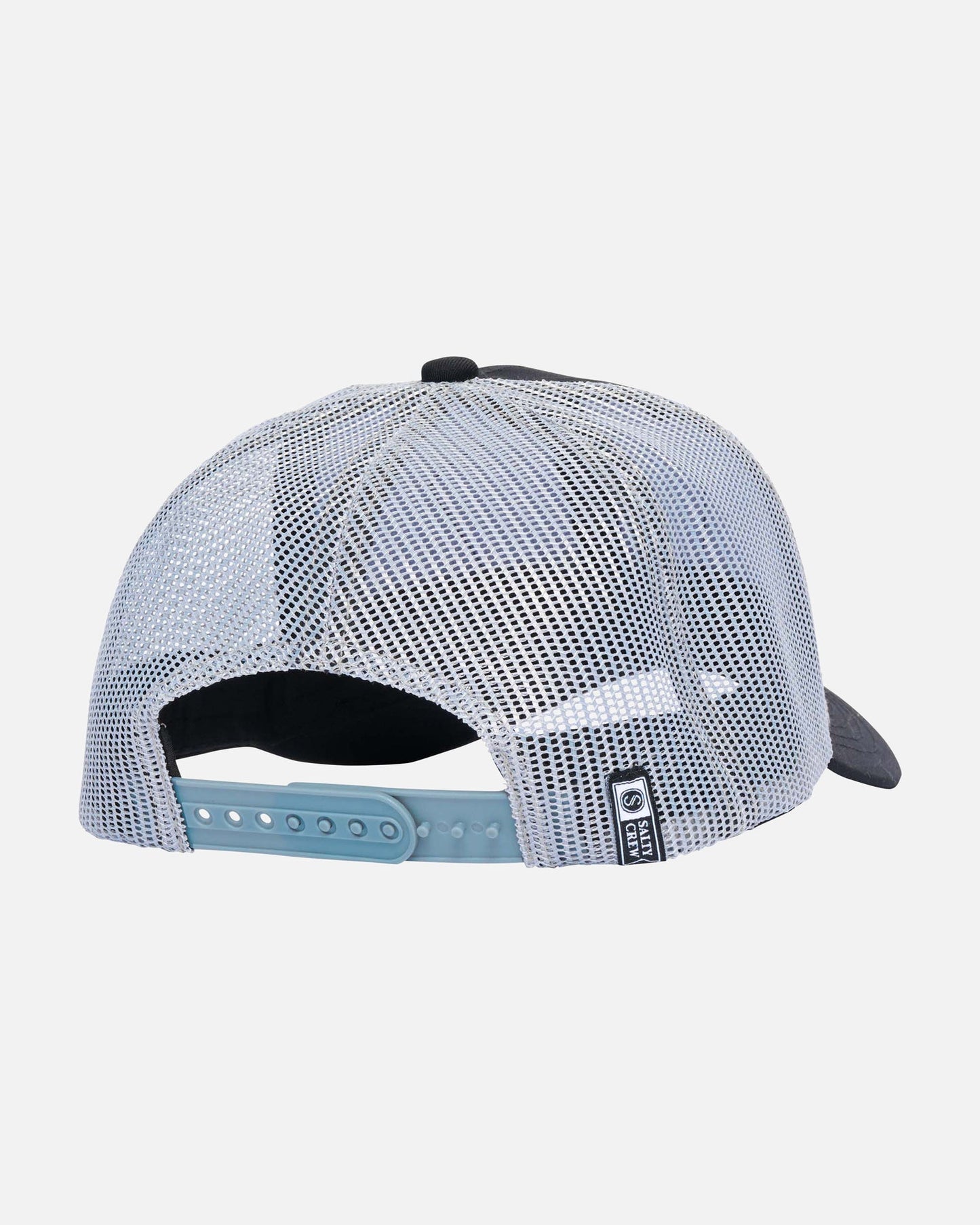 Salty Crew Surface Retro Trucker Cap in Black/Bone