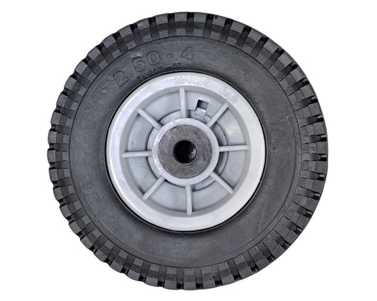 Trojan 220x70mm Early Solid Tyre Wheel - Nylon Hub