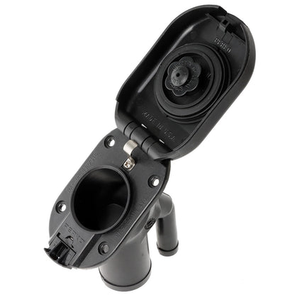 Perko 1318 Vented Fuel/Gas Fill for 1 1/2inch Hose - Angled Neck