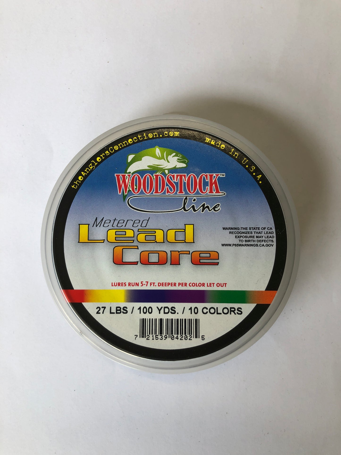 Woodstock Line Metered Lead Core 100yds