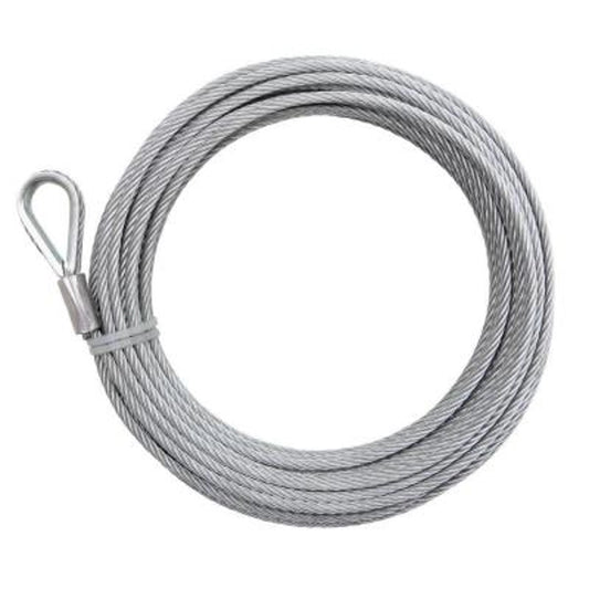 3.6M (12ft) 4mm Galvanised Winch Wire - 960kg