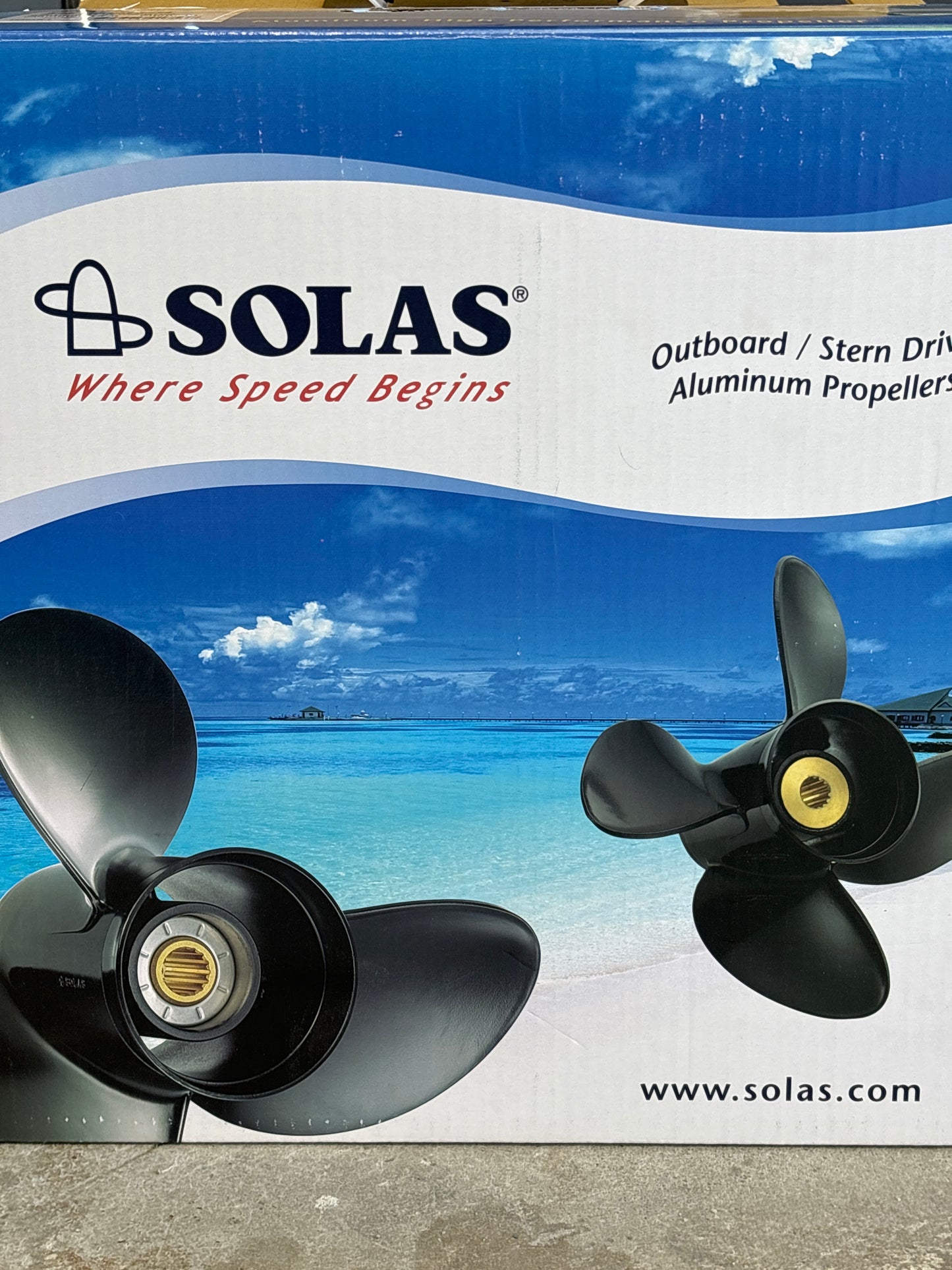 SOLAS - 3 Blade Aluminium Propeller 1511-145-19