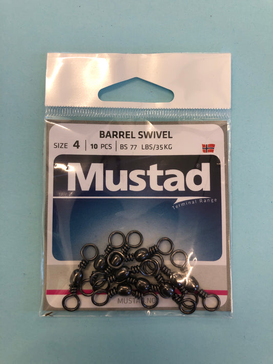 Mustad Barrel Swivel MA021-BN