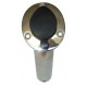 Premium S/S Oval Flush-Mount Rod Holder