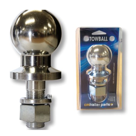 50mm Towball 1" Shank Diameter 65mm length