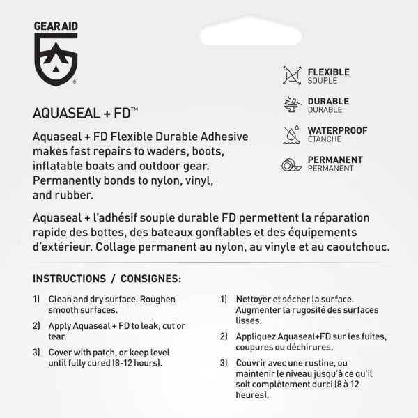 Gear Aid Aquaseal FD Repair Kit 7gm