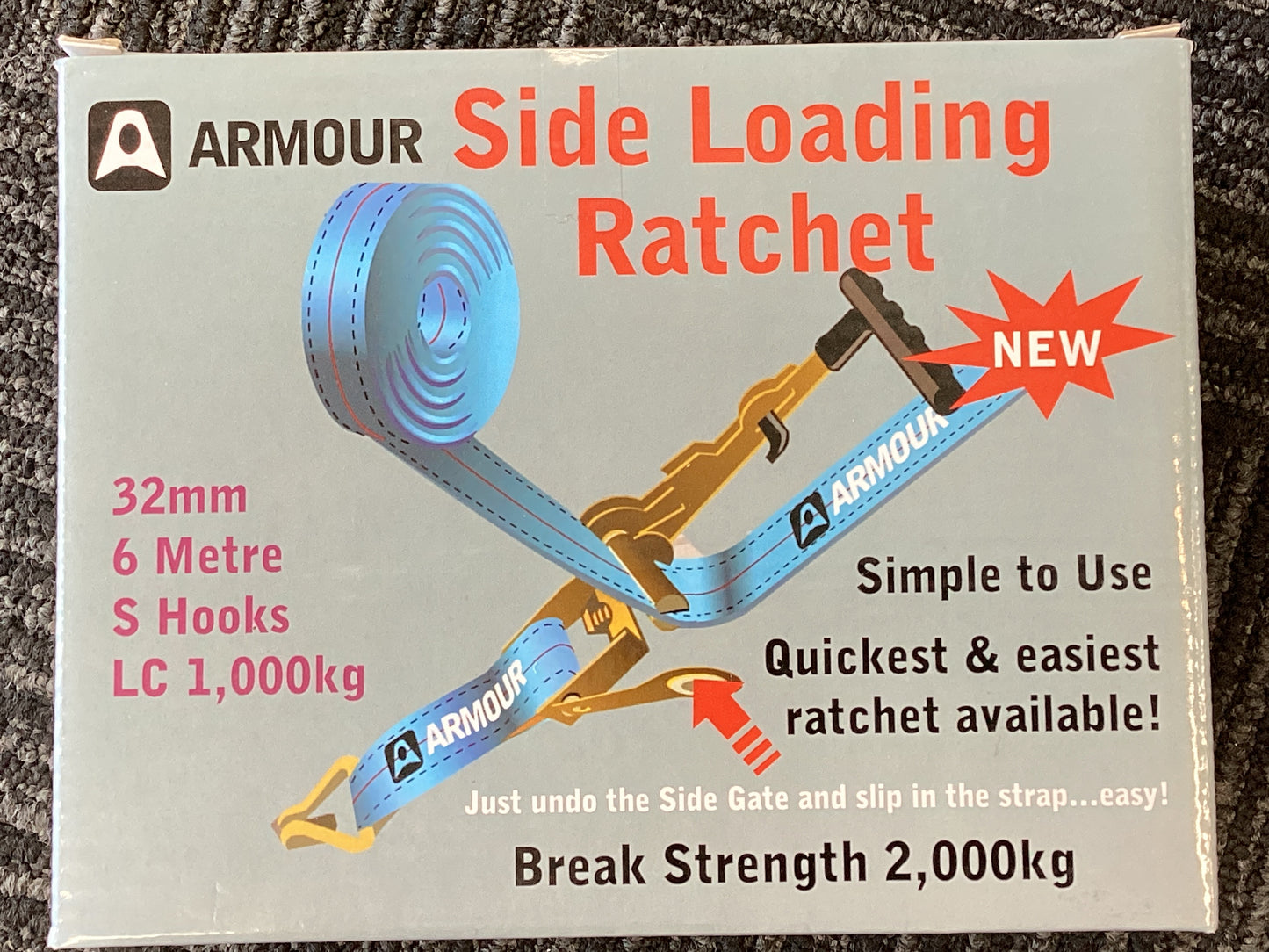 Armour Side Loading Ratchet