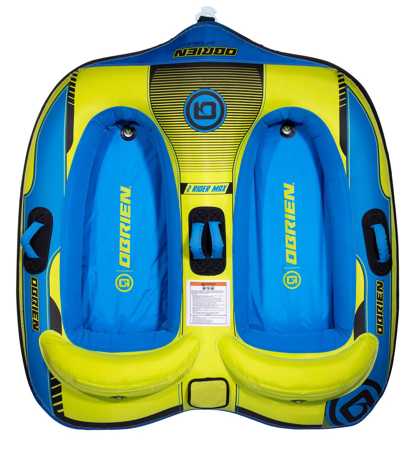 O’Brien Spoiler 2 Towable Tube - Blue/Yellow
