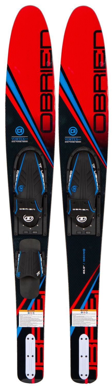 O'Brien Vortex 65.5" Combo Waterskis with X7 Bindings & RTP 2023