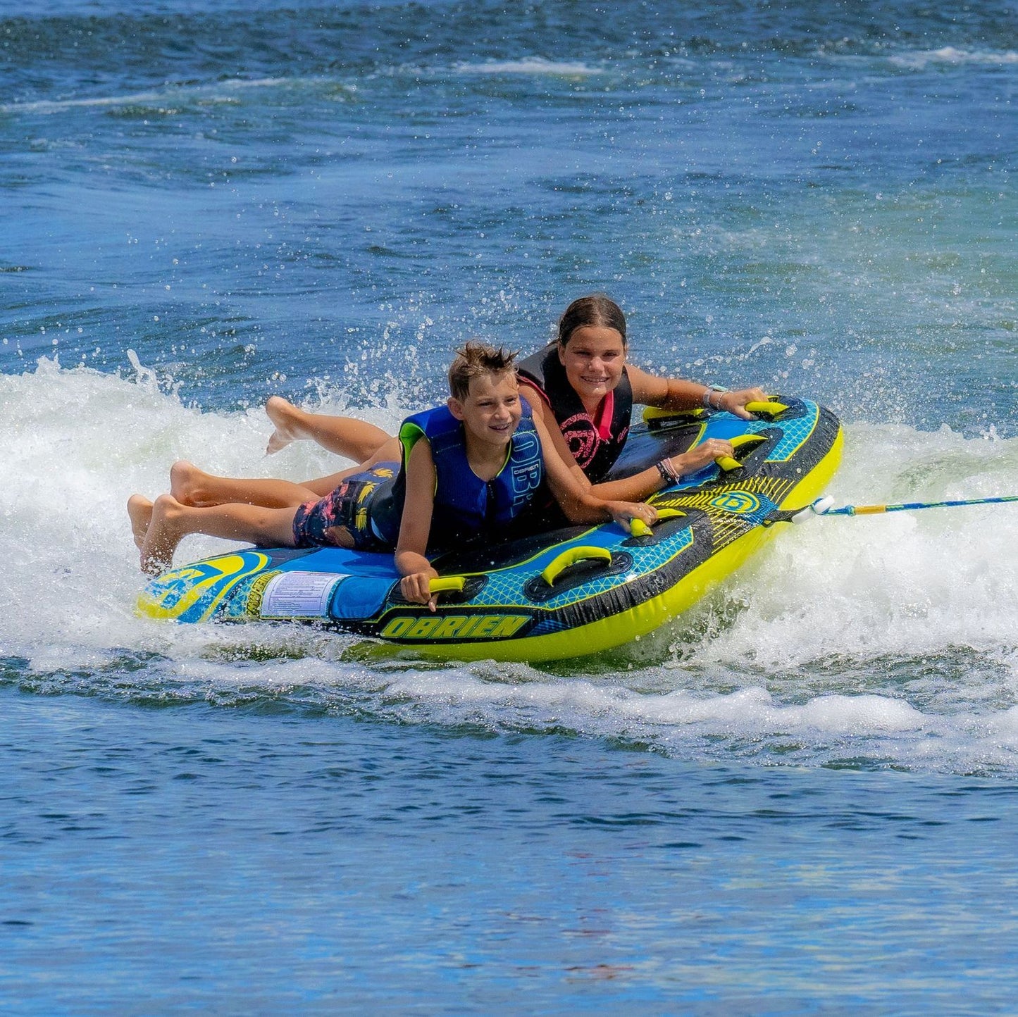 O'Brien Speedster 2 Towable Tube - Yellow/Blue