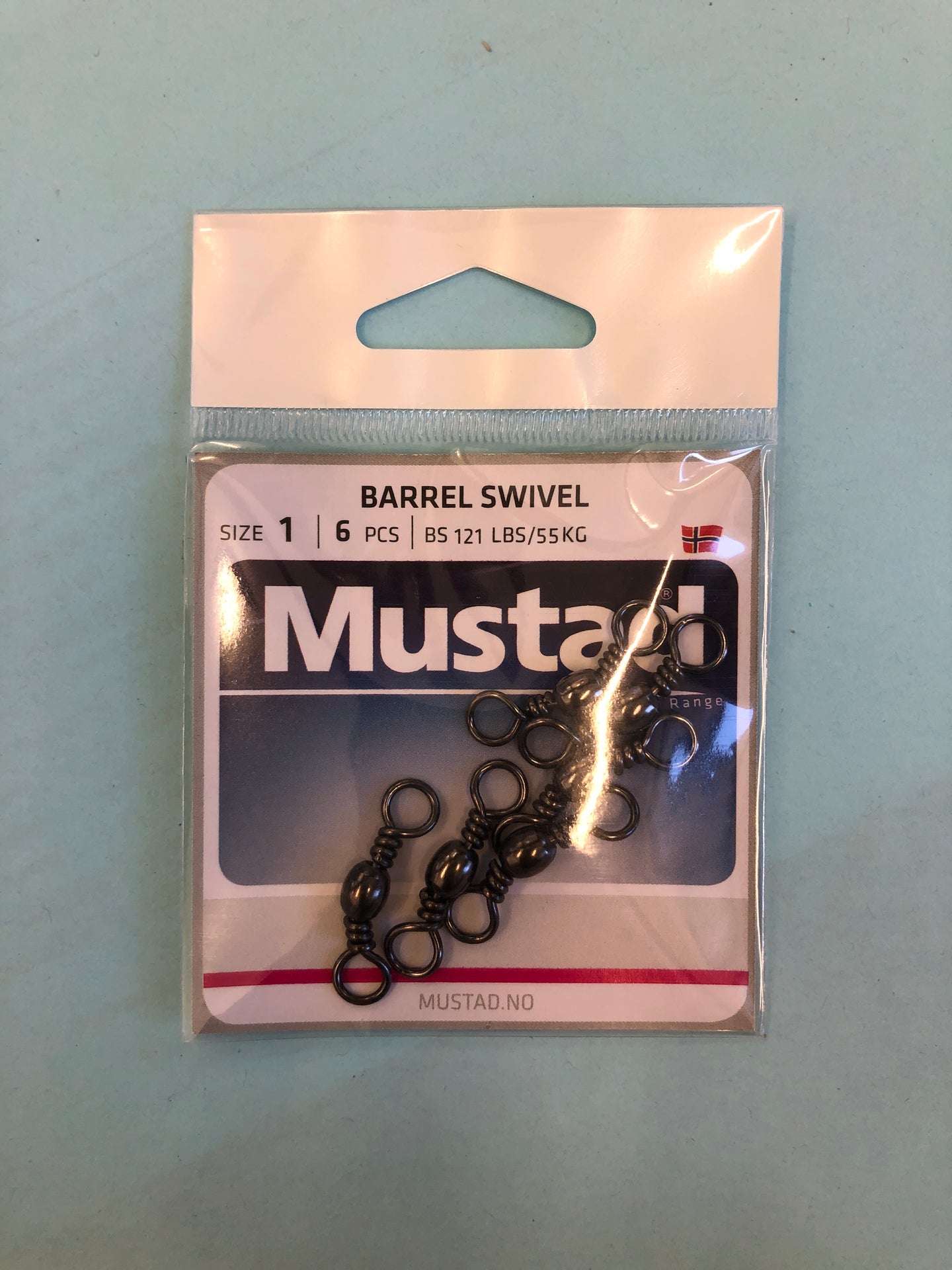 Mustad Barrel Swivel MA021-BN